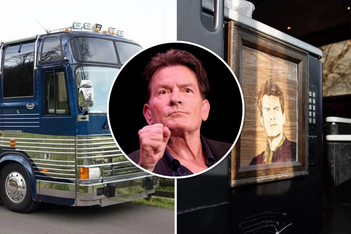 Rocker Selling Tour Bus Charlie Sheen Bought on '12-Day Bender'