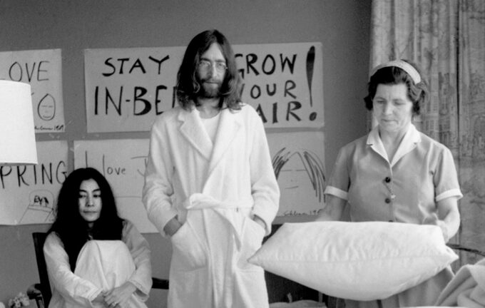 Sean Ono Lennon defends John and Yoko photo with maid from claims of "irony"
