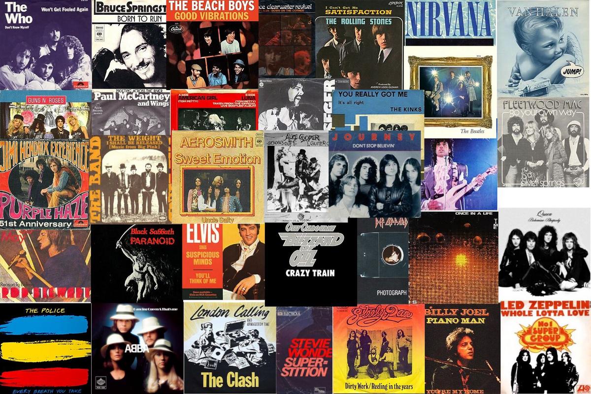 The Top 100 Rock Songs in Music History