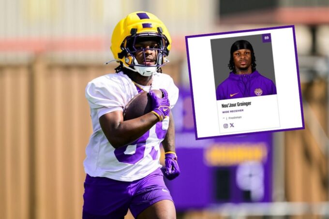 Toosii Joins LSU Football as Freshman Wide Receiver