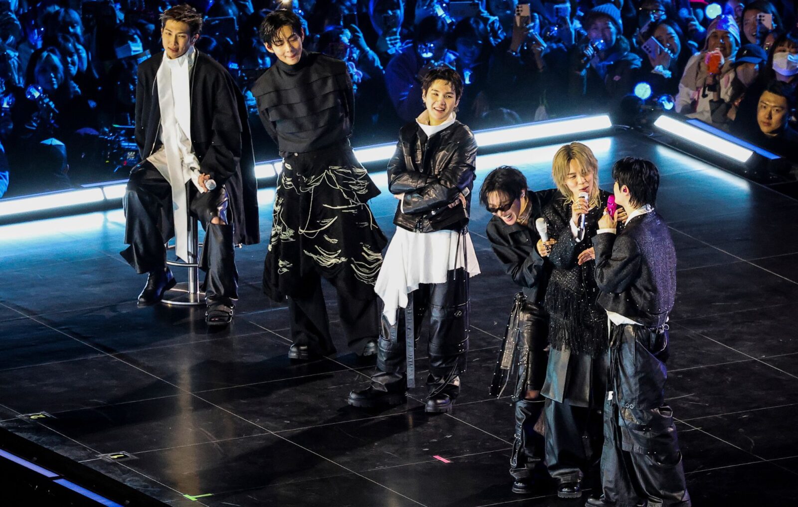 Watch BTS debut 'ARIRANG' songs as they kick off 2026 world stadium tour at Goyang Stadium