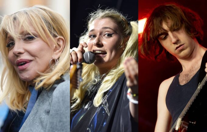 Watch Courtney Love and Baby Queen sing Geese's 'Au Pays Du Cocaine'