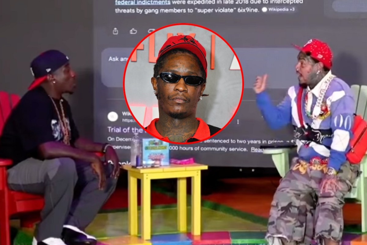 6ix9ine and Big Bank Debate About Whether Young Thug Snitched