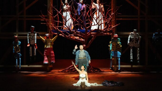 An opera on Frida Kahlo and Diego Rivera gets its Met debut : NPR