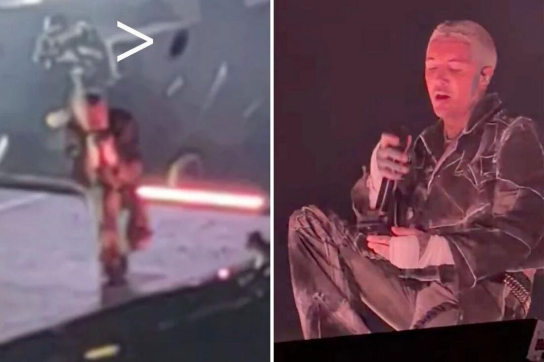 Bring Me the Horizon Singer Pelted With Phone at St. Louis Show
