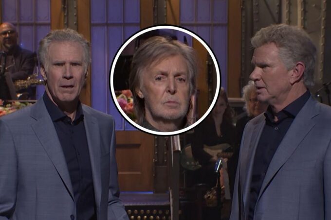 Chad Smith Hijacks Will Ferrell’s 'SNL' Opener, Baffles McCartney
