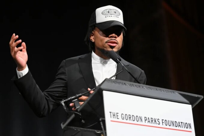 Chance the Rapper Performs at Gordon Parks Foundation Dinner in NYC