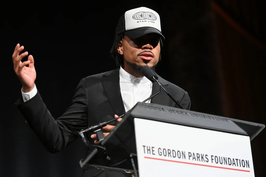 Chance the Rapper Performs at Gordon Parks Foundation Dinner in NYC
