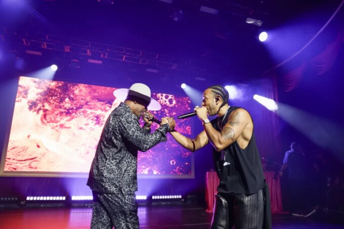 Jamie Foxx, Kevin Hart Join Ludacris at Carbone Beach Miami: Photos