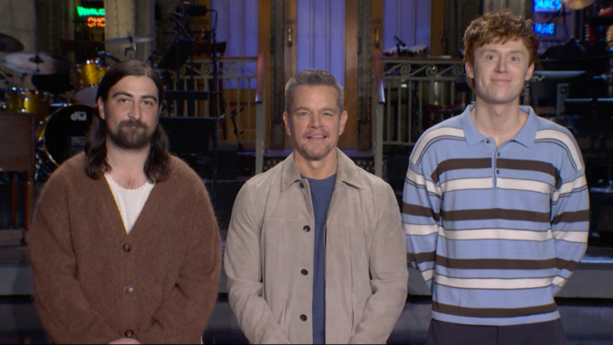 Noah Kahan in 'SNL' Promos With Matt Damon: It's 'Skit Season'