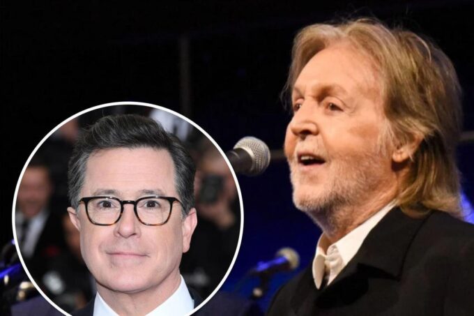Paul McCartney Closes Colbert's 'Late Show' in Historic Fashion