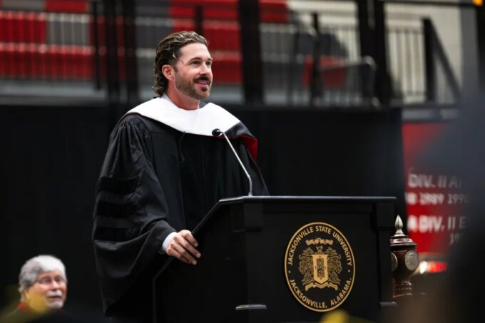Riley Green Awarded Honorary Doctorate by Jacksonville State University