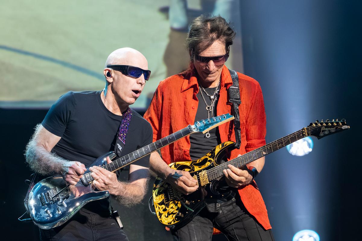 What to Expect From Joe Satriani and Steve Vai's Joint Album