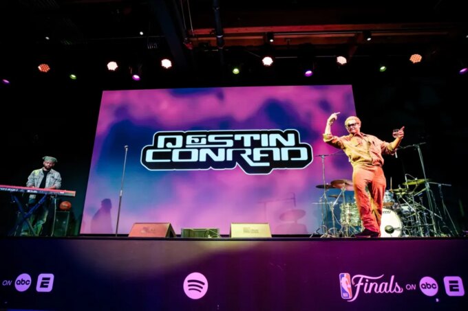 Destin Conrad Performs at Spotify x ESPN NBA Finals Party