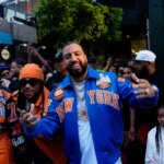 French Montana Offers to Help Taxi Driver in Knicks Celebration