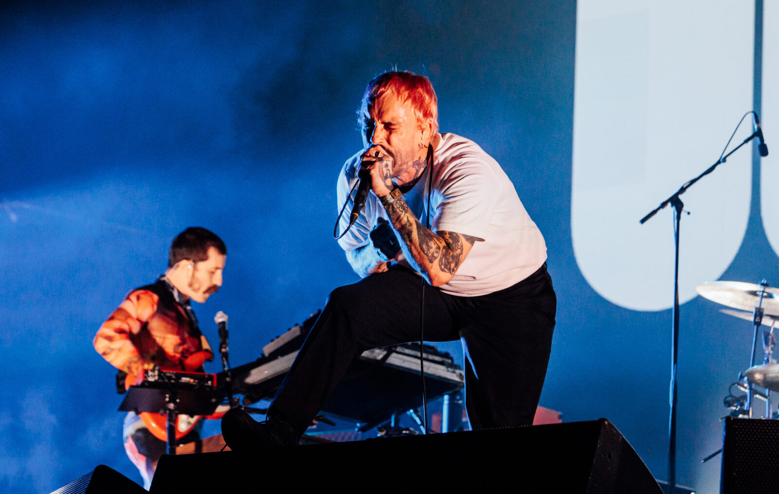 IDLES' Joe Talbot and dad Nigel launch art exhibition 'Musoleum