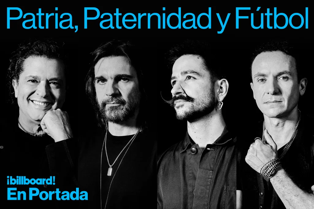 Juanes, Carlos Vives, Camilo & Fonseca Talk Fatherhood, Music & Soccer