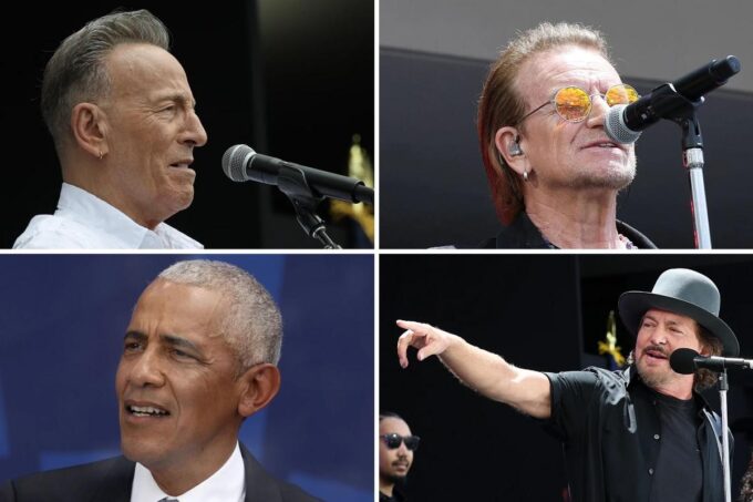 Rockers Perform at Obama Center Grand Opening