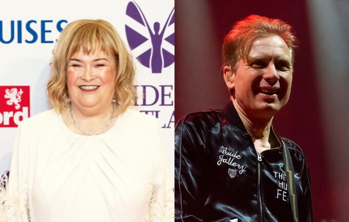 Susan Boyle and Franz Ferdinand's Alex Kapranos link up for new Irn Bru World Cup ad