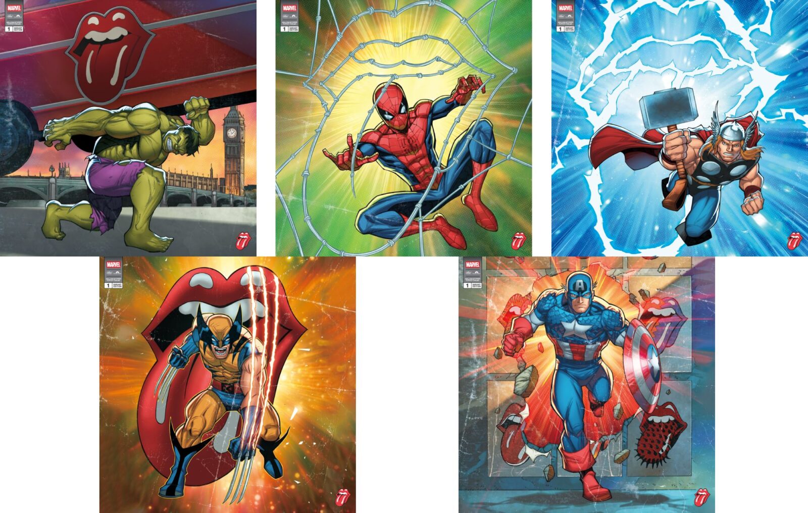 The Rolling Stones team up with Marvel for exclusive 'Foreign Tongues' vinyl collector series