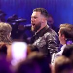 Travis Kelce Joins Chris Lake on Stage at L.A. Concert