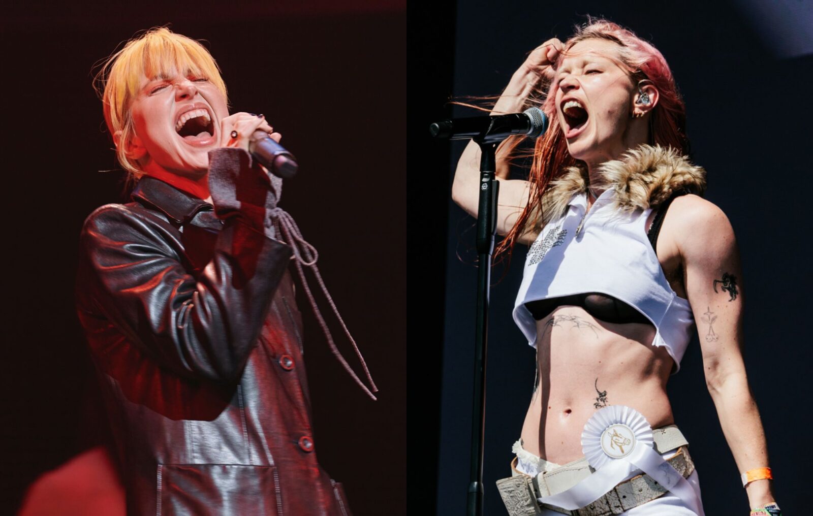 Watch Hayley Williams close London Roundhouse run by playing 'Parachute' with Wet Leg's Rhian Teasdale