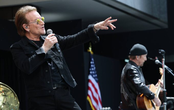 Watch U2’s Bono and The Edge, Bruce Springsteen, Eddie Vedder, Stevie Wonder and more perform at Obama Presidential Center opening ceremony