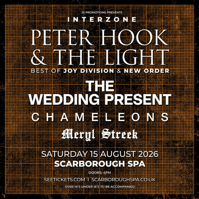 Win tickets to Interzone ft Peter Hook & The Light